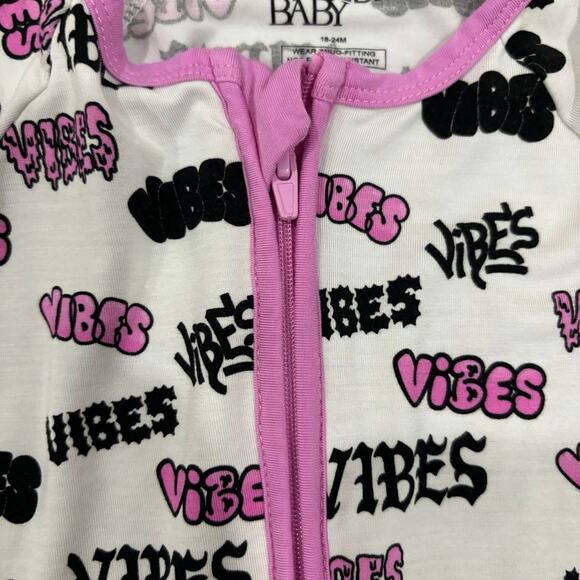 Greedy Baby Vibes Bamboo Sleeper 18-24 months - Picture 3 of 4